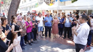 Alaşehir'de CHP'nın aşura hayrı ağızları tatlandırdı