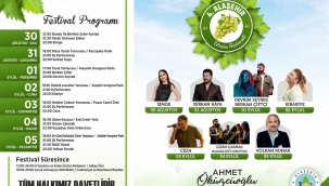Alaşehir'de festival zamanı