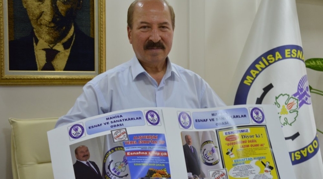 Başkan Akyüz,esnaflara yeni haftada bol kazançlar diledi