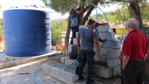 Belediye çiftçilerin su sıkıntısını çözdü