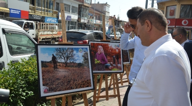 " Caddede sanat var " 