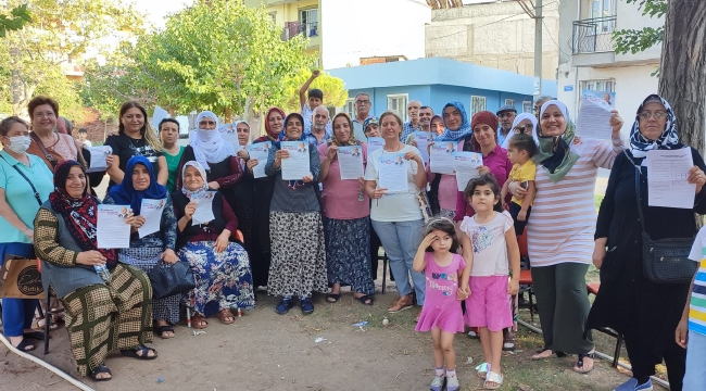 CHP'liler Atatürk mahallesinde