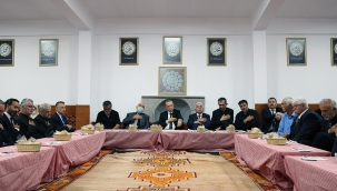 Cumhurbaşkanı ilk cemevi ziyaretini yaptı