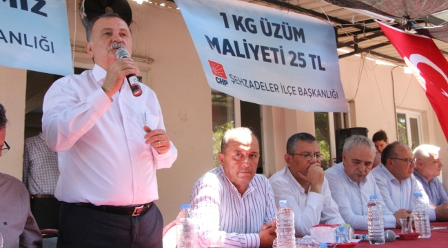 Devlet daha siftah yapmadı,tüccar üzüme 22 Lira verdi