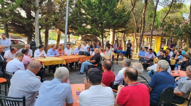GİK üyesi,Yavuz Ağıralioğlu Demirci'de 