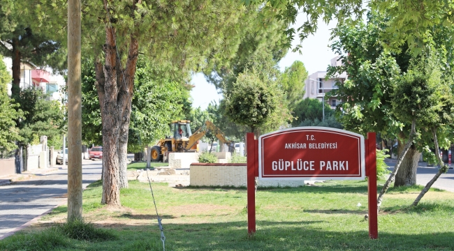 Güplüce parkını yapılıyor