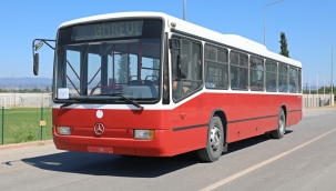 Hediye otobü Akhisar'da