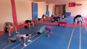 Hem öğreniyorlar hem spor yapıyorlar