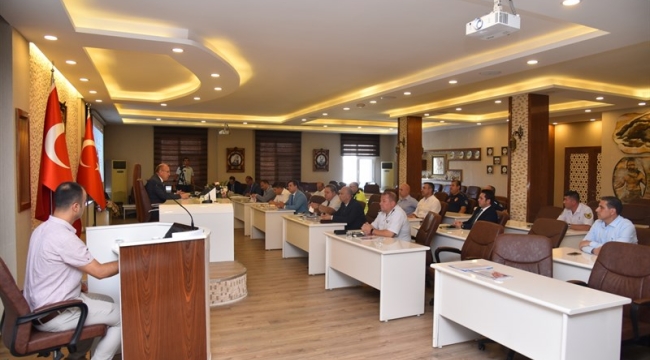 İl spor güvenlik kurulu toplandı
