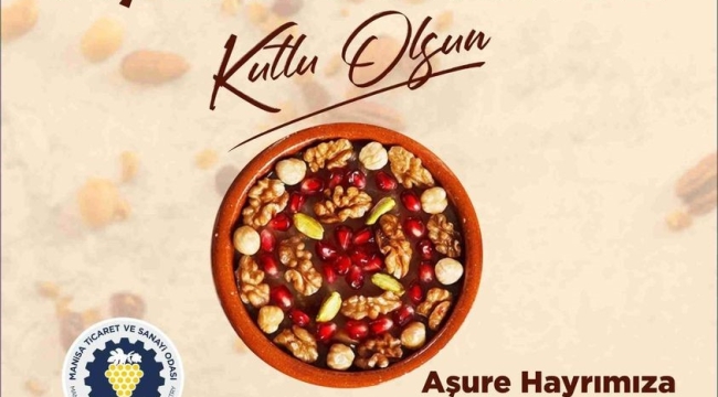 İlk aşure hayri Ticaret ve Sanayi odasından