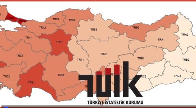 İstanbul hem gelirde hemde gelir eşitsiliğinde ilk sırada