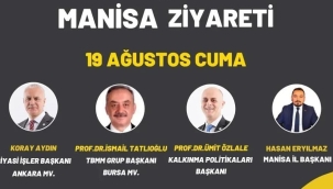 İYi parti üzüm fiyatını Saruhanlı'da açılayacak