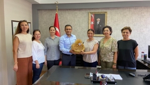 Kaymakama veda ziyareti