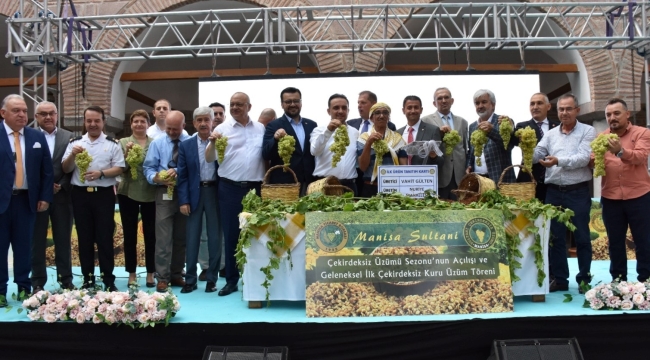 Kuru üzüm kilosu 3 bin 500 liradan satıldı