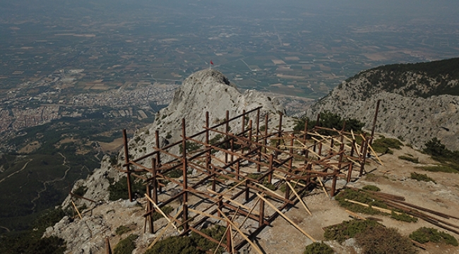 Manisa 1517 metre yükseklikte yeni seyir tepesi