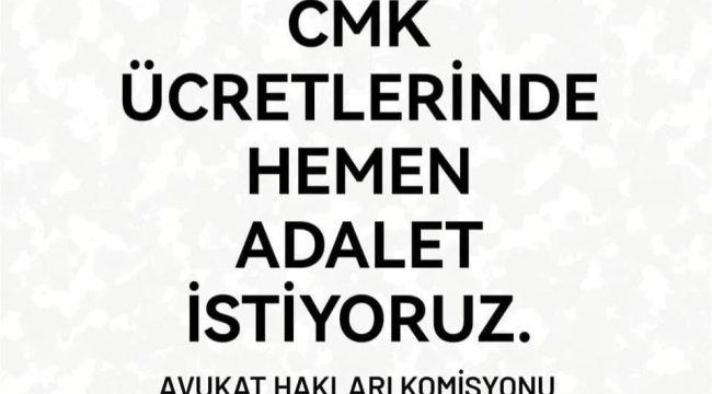 Manisa barosunun CMK talebi