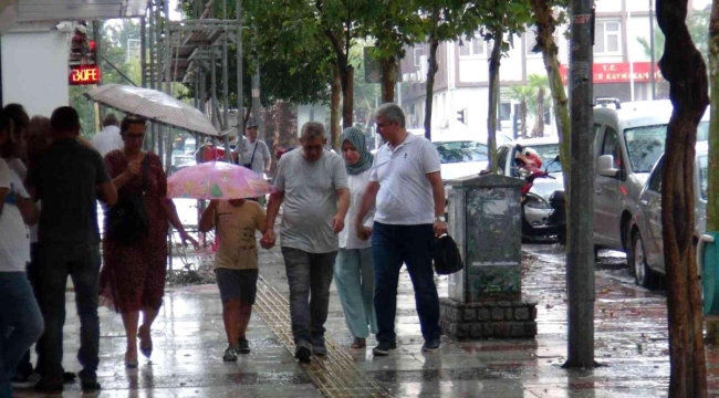 Manisa yağmura teslim