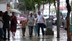 Manisa yağmura teslim