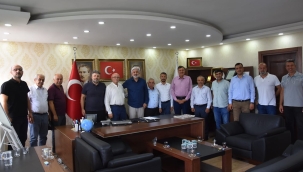 Oda başkanlarından Hızlı'ya ziyaret