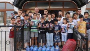 Öğrecilerden kapak beldiyeden mama