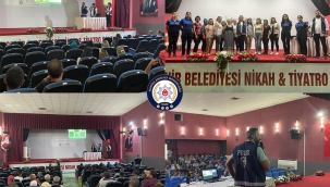 Polisin kadına el kalkmaz çalışması