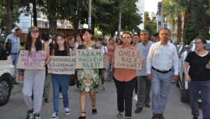 Salihli'de hayvaları sinsice öldürenler protesto edildi