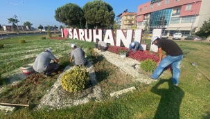 Saruhanlı çiçek açtı