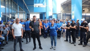 Standart profil işcileri eylem başlattı