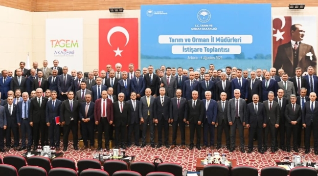 Tarım ve orman İitişare toplantısı müdür Öztürk'te katıldı