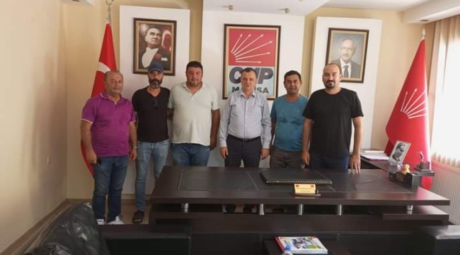 Termokar işçileri ve temsilcilerinin CHP ziyareti