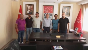 Termokar işçileri ve temsilcilerinin CHP ziyareti