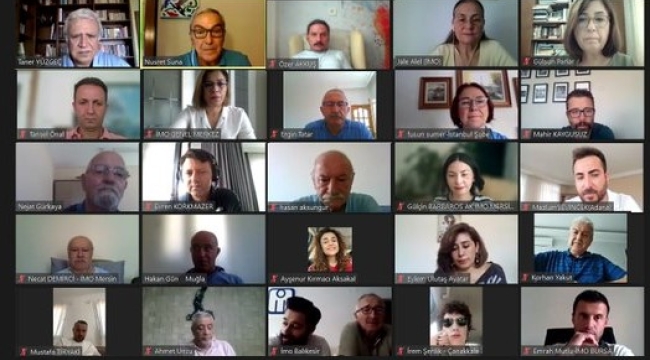 TMMOB yönetim toplantısına Manisa şubesi de katıldı