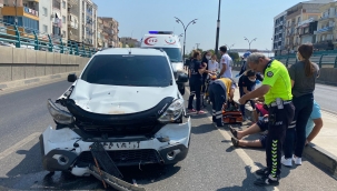 Turgutlu'da iki ayrı trafik kazasında 11 kişi yaralandı
