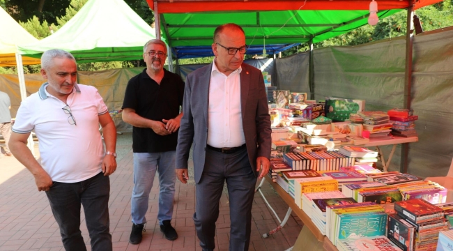 Turgutlu kitap fuarı açıldı