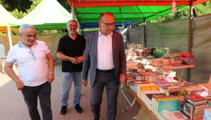 Turgutlu kitap fuarı açıldı