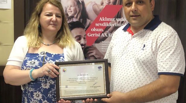 TUTSO 'Sigorta Acentesi' belgelerini üyelere dağıttı