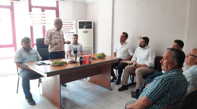 Üzüm taban fiyat toplantısına AKP ve MHP katılmadı