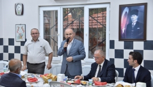 Vali Karadeniz cemevinde iftara katıldı