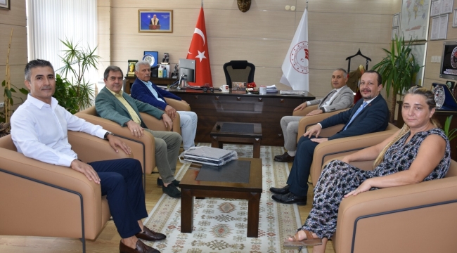 Ziyarette hayvan hastalıkları ele alındı