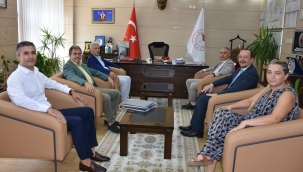 Ziyarette hayvan hastalıkları ele alındı