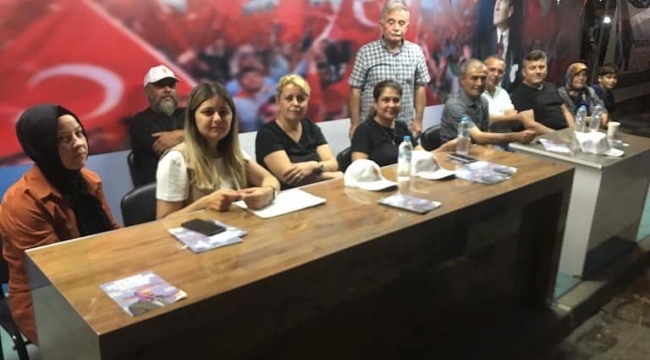 AKP'li Samanlı Somada üye çalışmasında