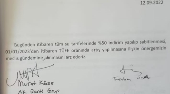 Ankara'da indirdiler,Manisa'da suya yüzde 25 zam yaptılar