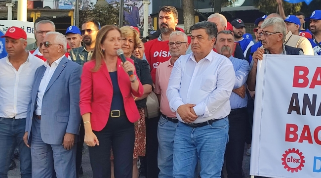 Baggi işcilerine CHP desteği