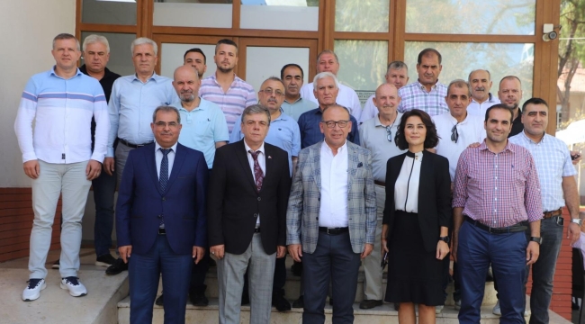 Başkan Akın hemşehri dernekleri yöneticileriyle buluştu