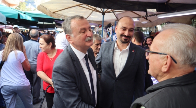 Başkan Balaban,''Vatandaşın ve esnafın yüzü CHP iktidarında gülecek''