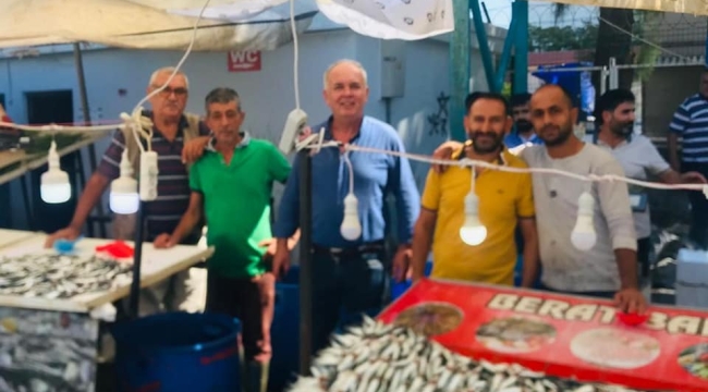 Başkan Bulgay,balıkcı esnafıyla bir araya geldi