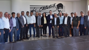 Başkan Dutlulu'ya mutarlardan teşekkür ziyareti