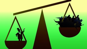 Büyüme terazisi yoksuldan yana şaştı