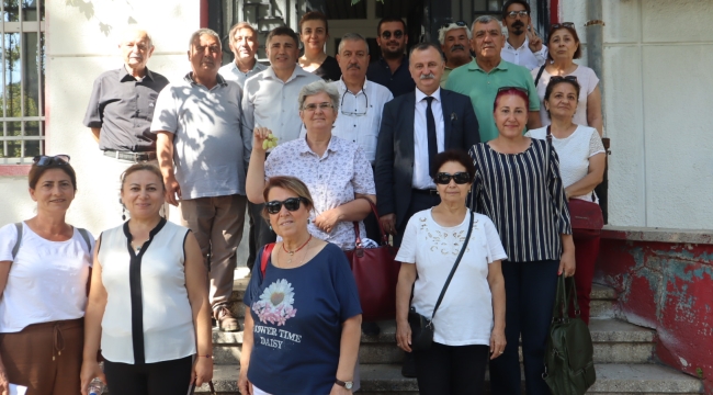 CHP'li Balaban salihli'de Tarıiş,TMO ve Ziraat odasını z,iyaret etti