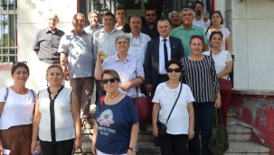 CHP'li Balaban salihli'de Tarıiş,TMO ve Ziraat odasını z,iyaret etti